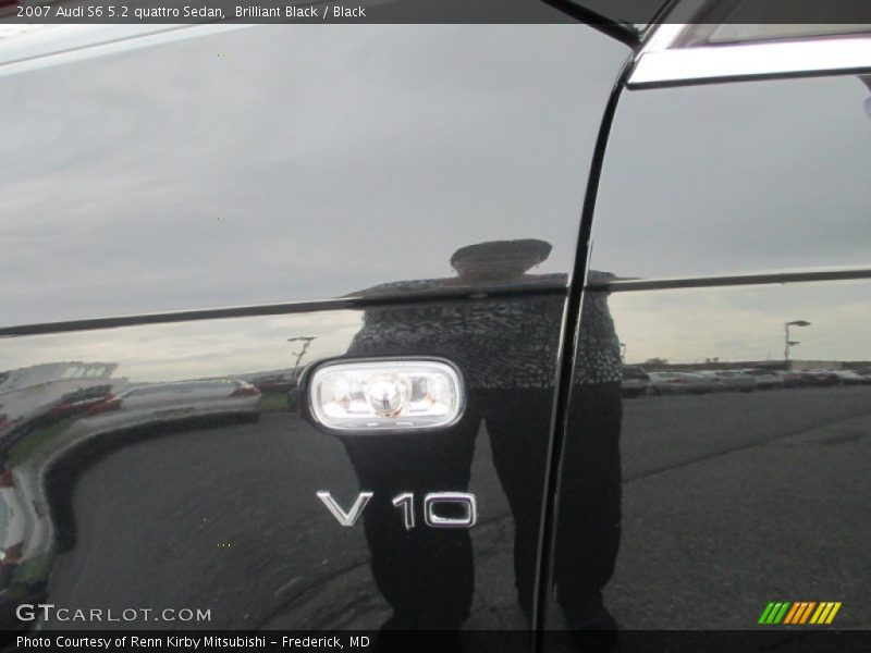 Brilliant Black / Black 2007 Audi S6 5.2 quattro Sedan