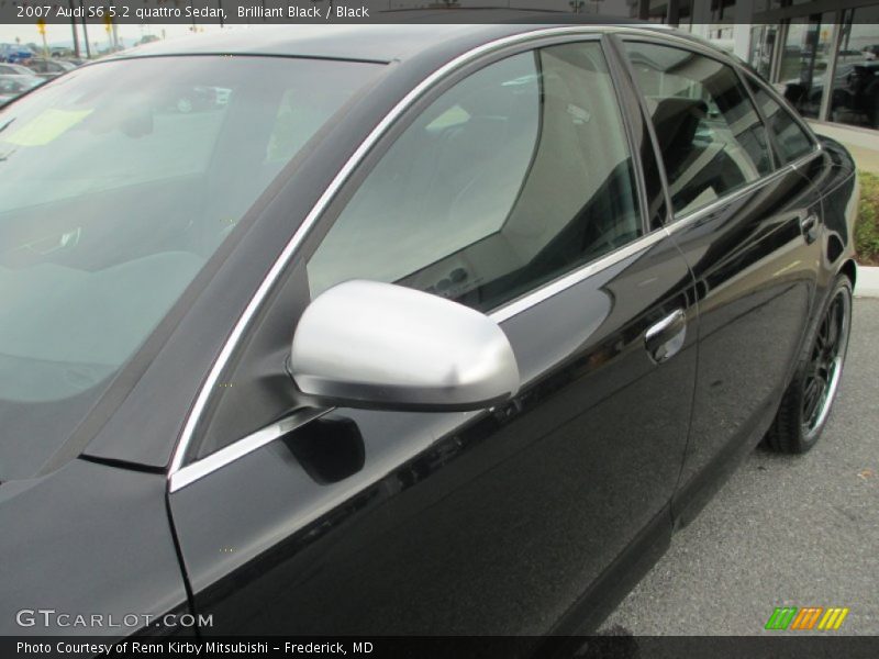 Brilliant Black / Black 2007 Audi S6 5.2 quattro Sedan