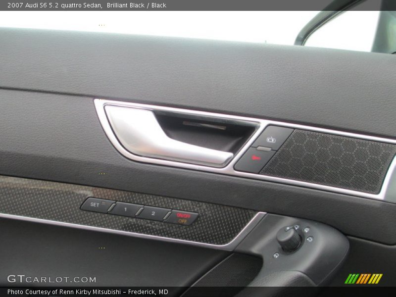Brilliant Black / Black 2007 Audi S6 5.2 quattro Sedan