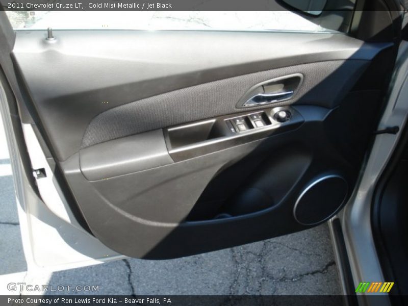 Gold Mist Metallic / Jet Black 2011 Chevrolet Cruze LT