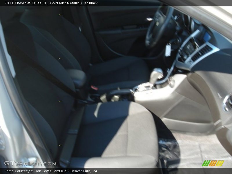Gold Mist Metallic / Jet Black 2011 Chevrolet Cruze LT