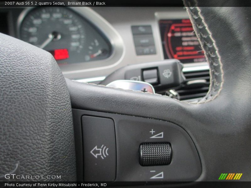 Brilliant Black / Black 2007 Audi S6 5.2 quattro Sedan