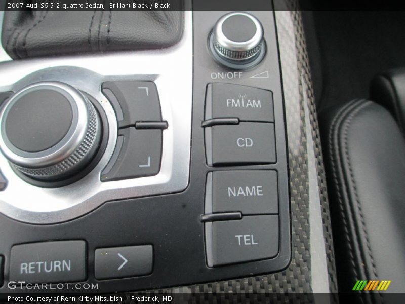 Brilliant Black / Black 2007 Audi S6 5.2 quattro Sedan