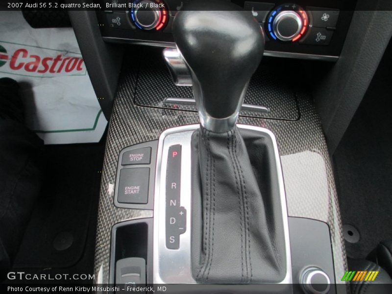 Brilliant Black / Black 2007 Audi S6 5.2 quattro Sedan