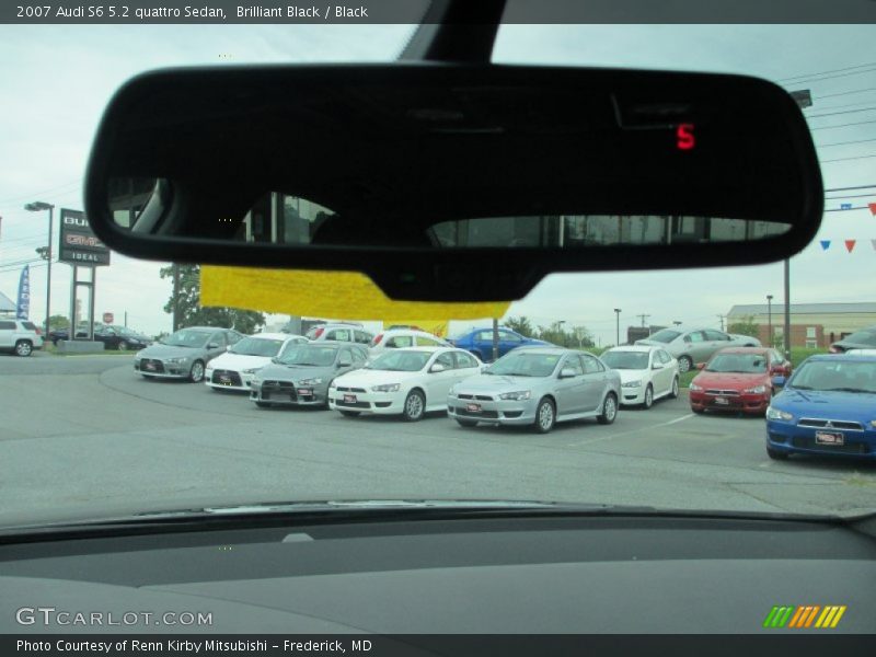 Brilliant Black / Black 2007 Audi S6 5.2 quattro Sedan