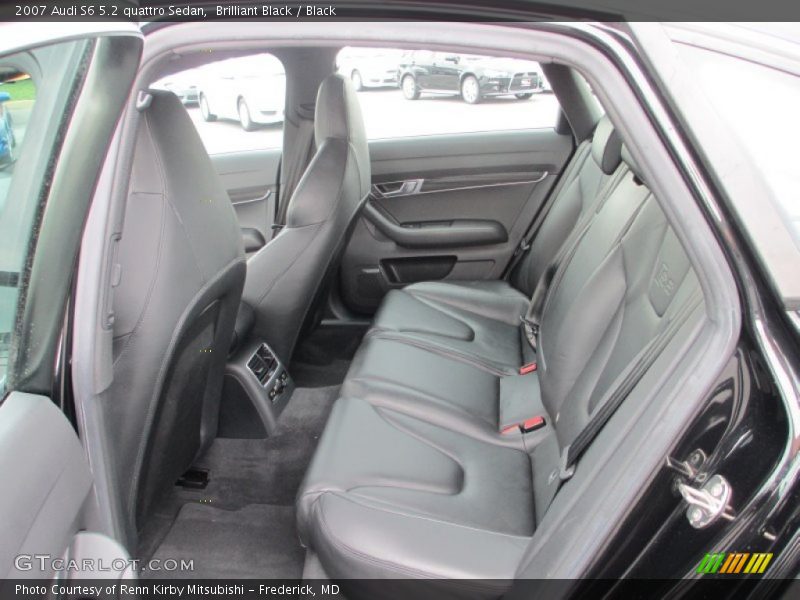 Brilliant Black / Black 2007 Audi S6 5.2 quattro Sedan