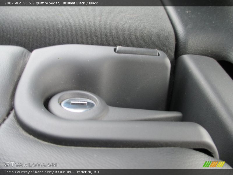 Brilliant Black / Black 2007 Audi S6 5.2 quattro Sedan