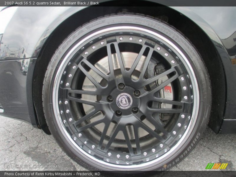 Brilliant Black / Black 2007 Audi S6 5.2 quattro Sedan