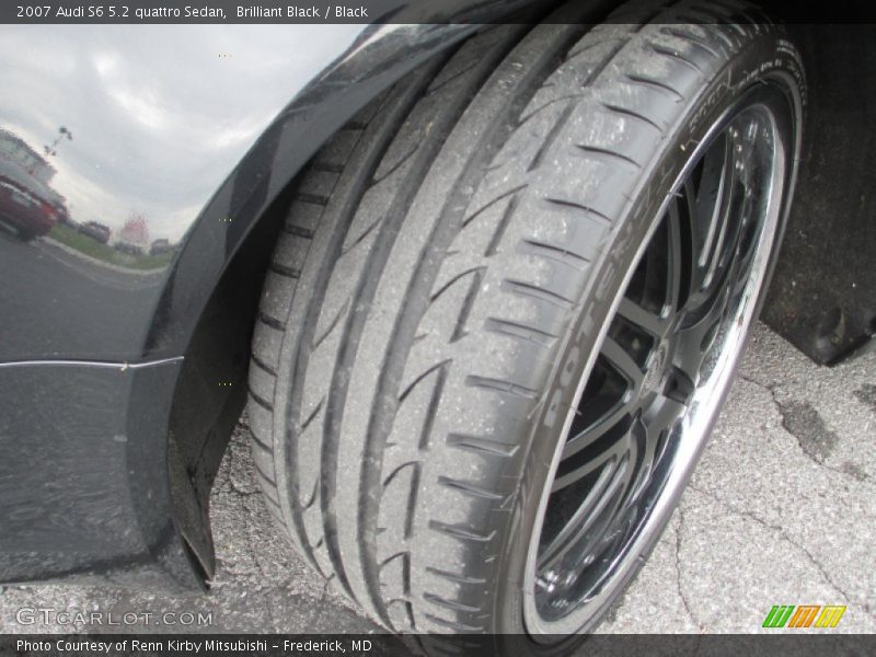 Brilliant Black / Black 2007 Audi S6 5.2 quattro Sedan