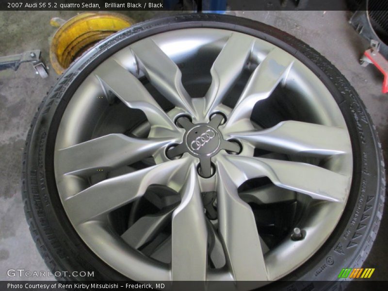 Brilliant Black / Black 2007 Audi S6 5.2 quattro Sedan