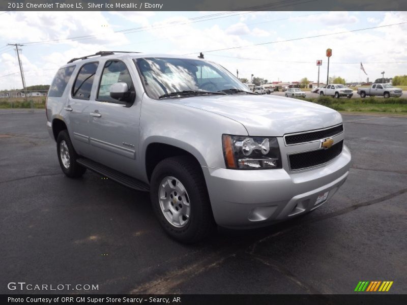 Silver Ice Metallic / Ebony 2013 Chevrolet Tahoe LS