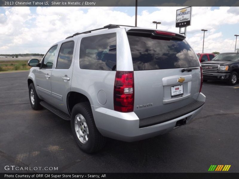 Silver Ice Metallic / Ebony 2013 Chevrolet Tahoe LS