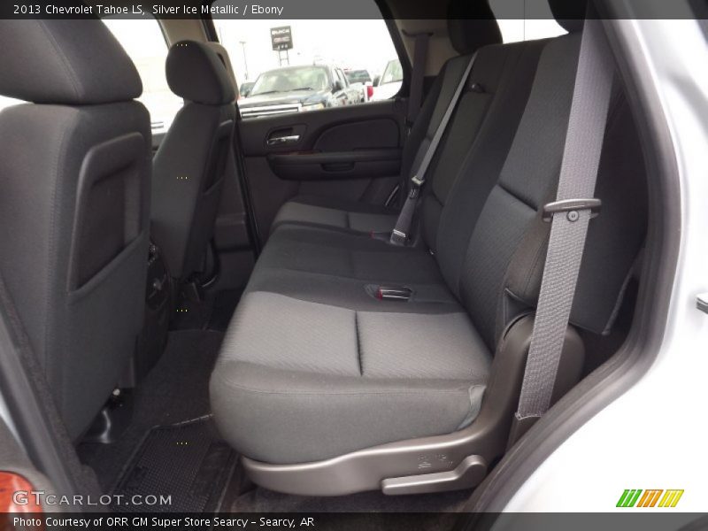 Rear Seat of 2013 Tahoe LS