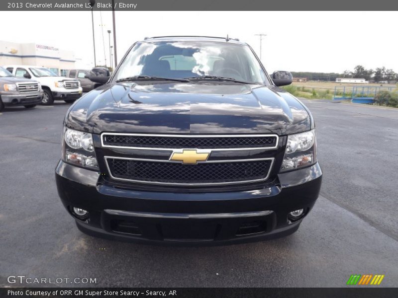 Black / Ebony 2013 Chevrolet Avalanche LS