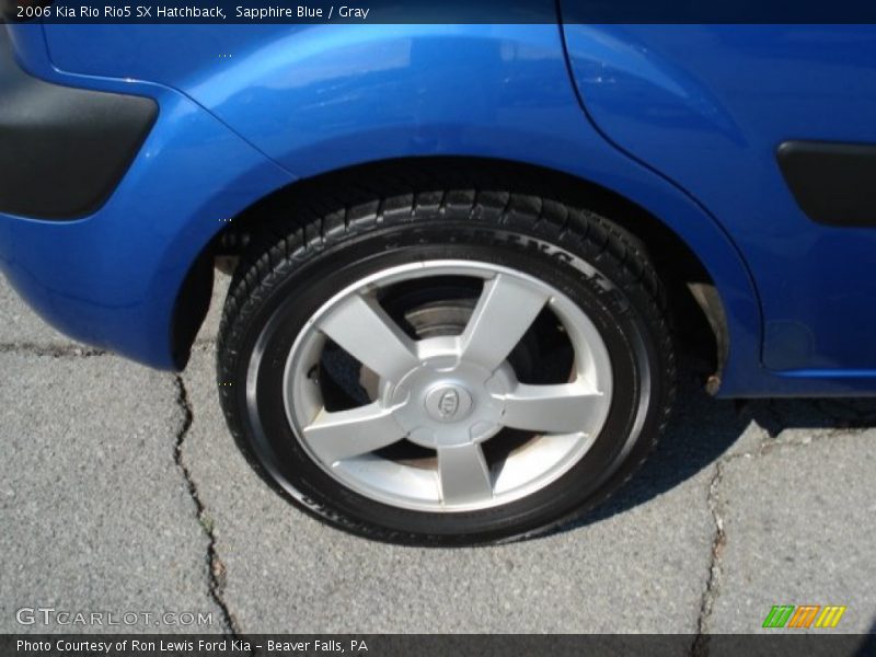 Sapphire Blue / Gray 2006 Kia Rio Rio5 SX Hatchback