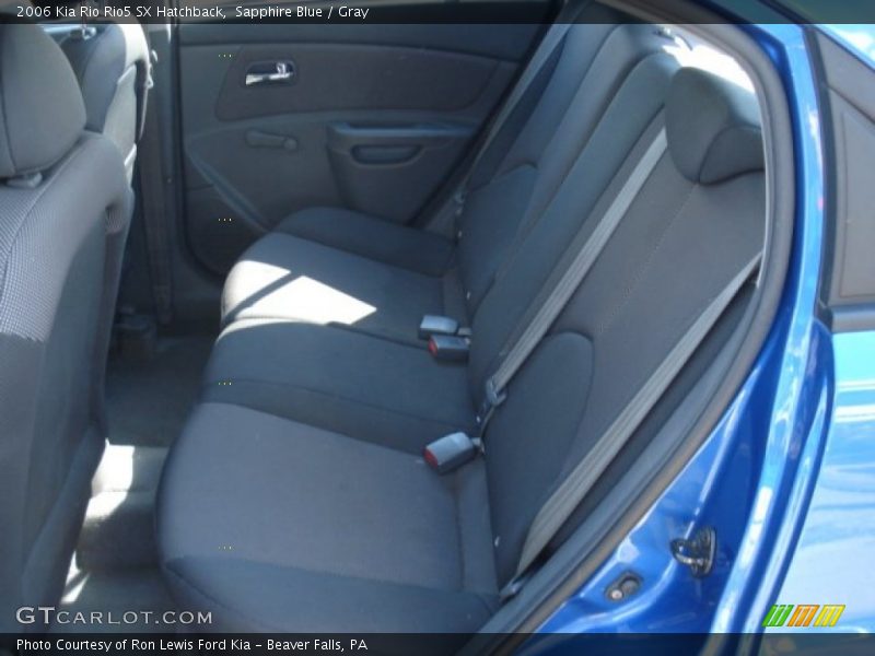 Sapphire Blue / Gray 2006 Kia Rio Rio5 SX Hatchback