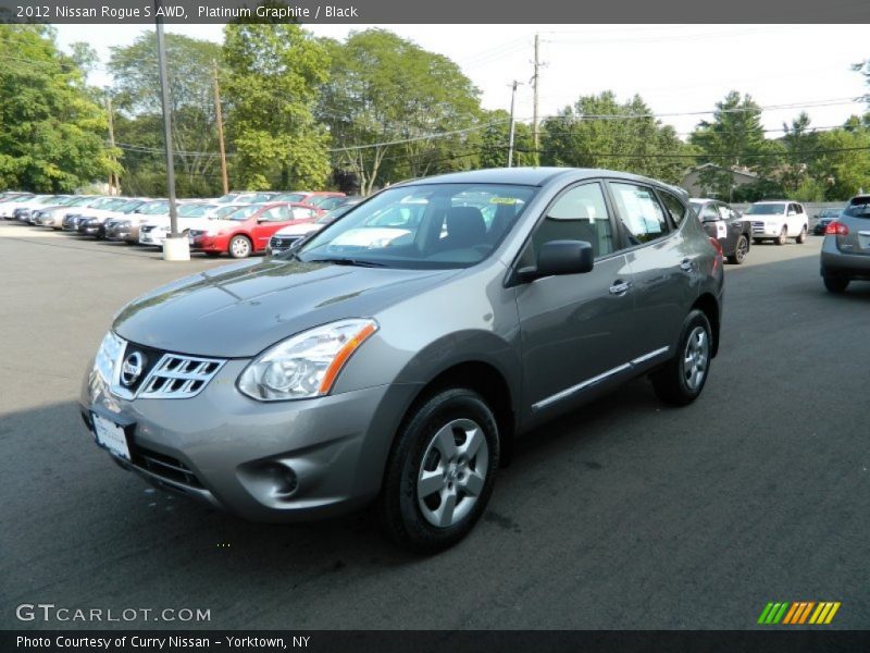 Platinum Graphite / Black 2012 Nissan Rogue S AWD