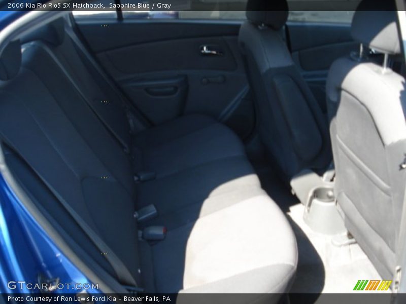 Sapphire Blue / Gray 2006 Kia Rio Rio5 SX Hatchback
