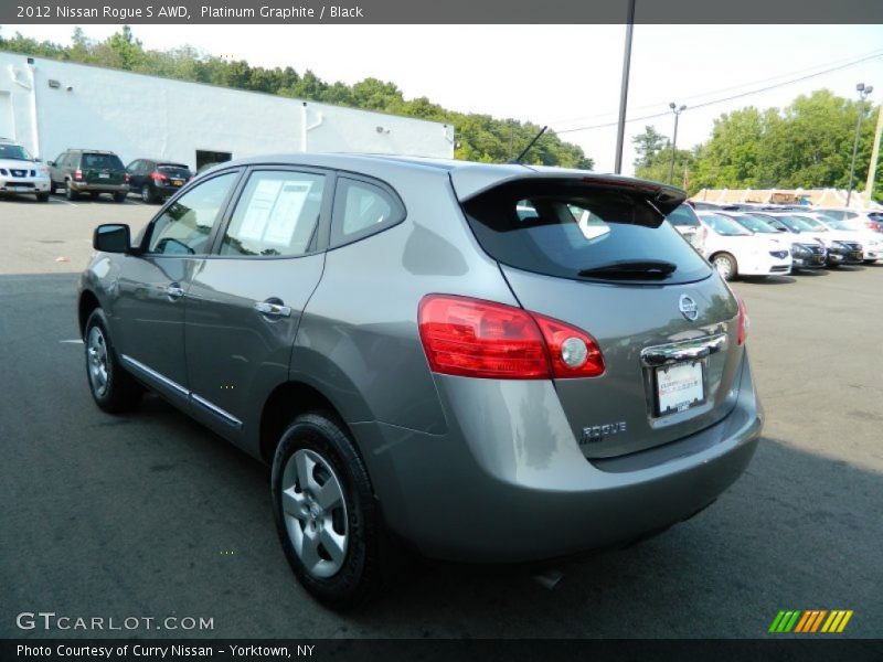 Platinum Graphite / Black 2012 Nissan Rogue S AWD