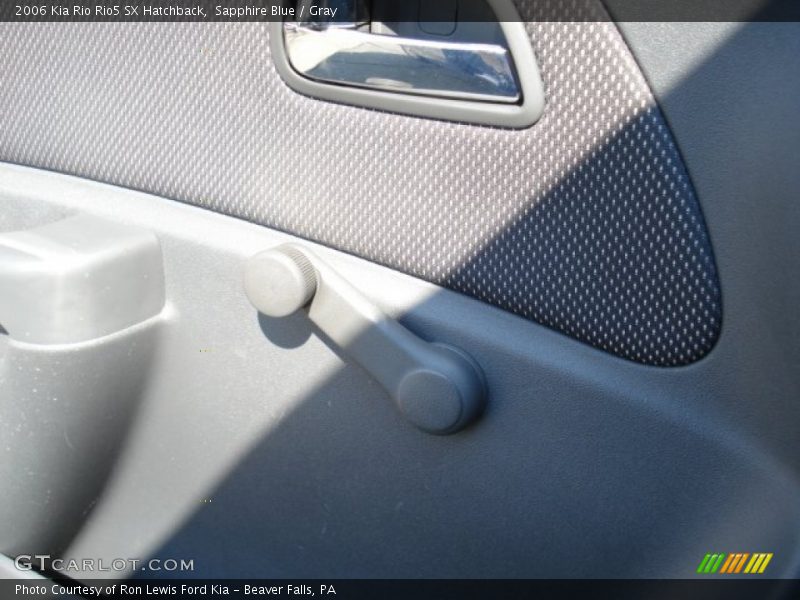 Sapphire Blue / Gray 2006 Kia Rio Rio5 SX Hatchback