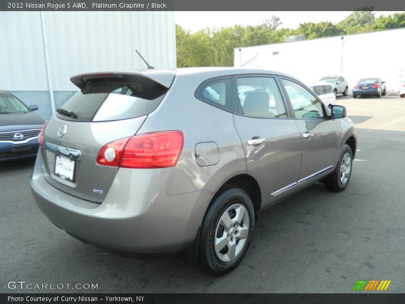 Platinum Graphite / Black 2012 Nissan Rogue S AWD
