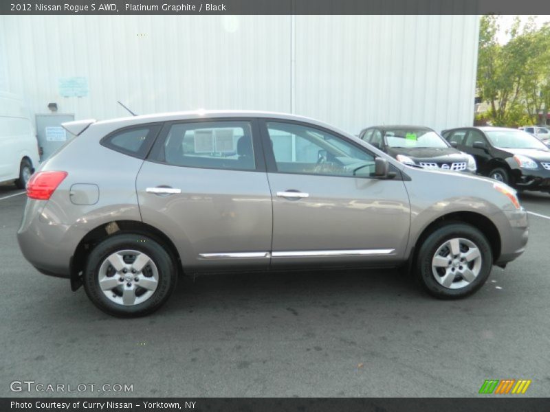 Platinum Graphite / Black 2012 Nissan Rogue S AWD