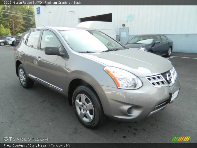 Platinum Graphite / Black 2012 Nissan Rogue S AWD