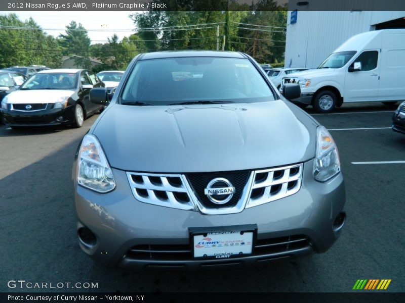 Platinum Graphite / Black 2012 Nissan Rogue S AWD
