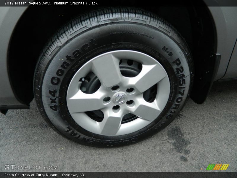 Platinum Graphite / Black 2012 Nissan Rogue S AWD