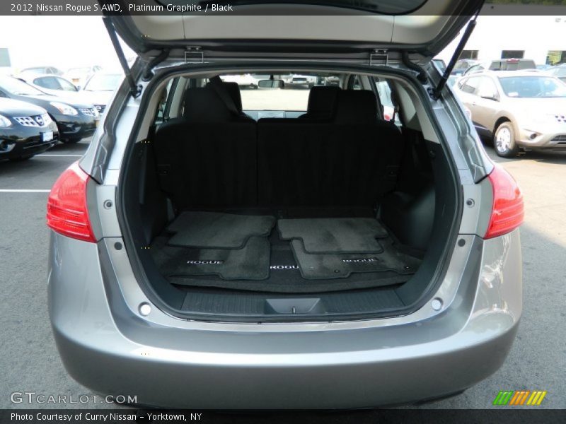 Platinum Graphite / Black 2012 Nissan Rogue S AWD