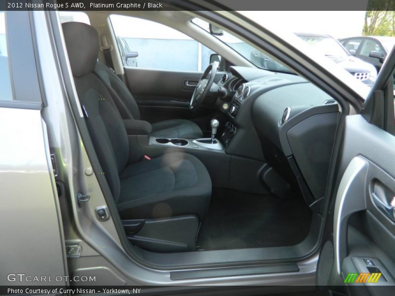Platinum Graphite / Black 2012 Nissan Rogue S AWD