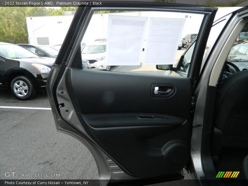 Platinum Graphite / Black 2012 Nissan Rogue S AWD