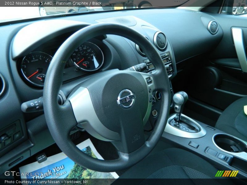 Platinum Graphite / Black 2012 Nissan Rogue S AWD