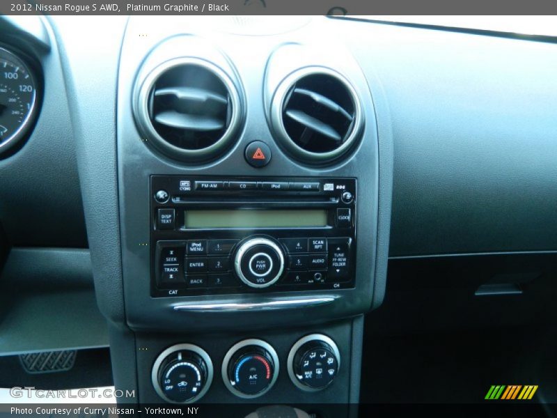 Platinum Graphite / Black 2012 Nissan Rogue S AWD