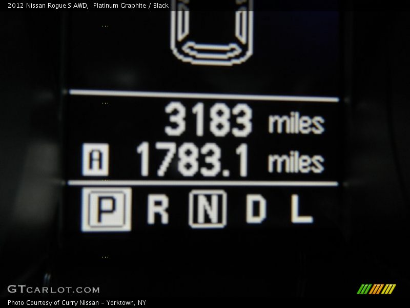 Platinum Graphite / Black 2012 Nissan Rogue S AWD
