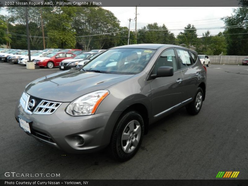 Platinum Graphite / Black 2012 Nissan Rogue S AWD