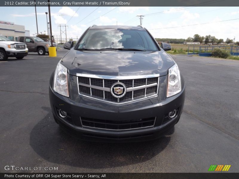 Gray Flannel Metallic / Titanium/Ebony 2012 Cadillac SRX Performance
