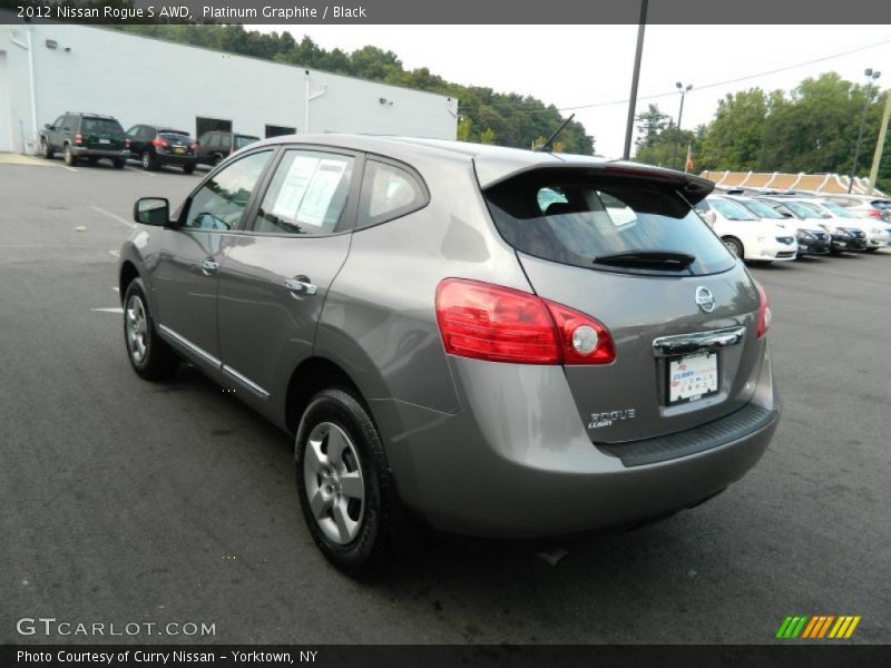 Platinum Graphite / Black 2012 Nissan Rogue S AWD
