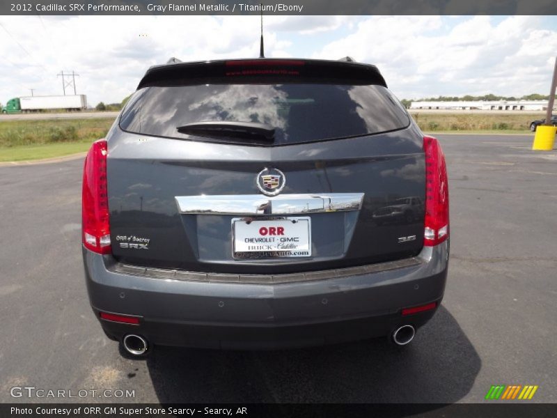 Gray Flannel Metallic / Titanium/Ebony 2012 Cadillac SRX Performance
