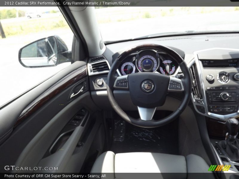 Gray Flannel Metallic / Titanium/Ebony 2012 Cadillac SRX Performance