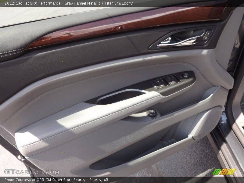 Gray Flannel Metallic / Titanium/Ebony 2012 Cadillac SRX Performance