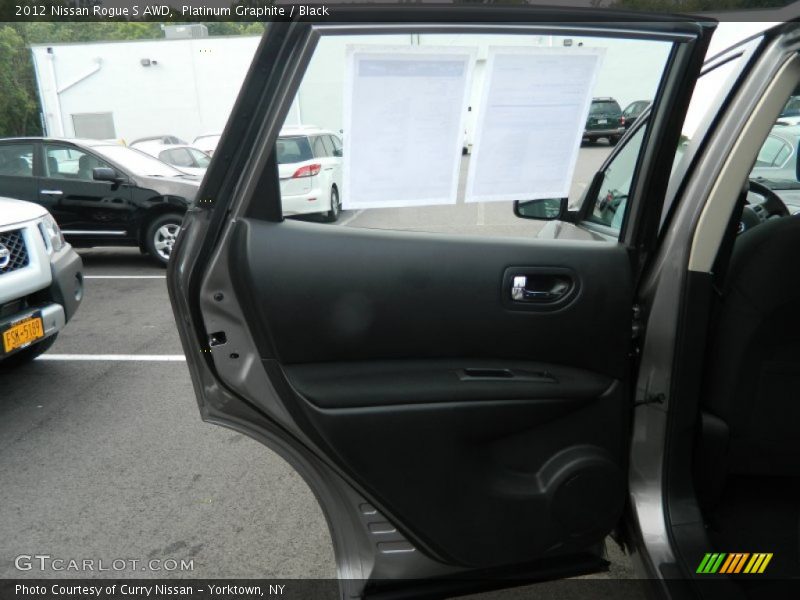 Platinum Graphite / Black 2012 Nissan Rogue S AWD