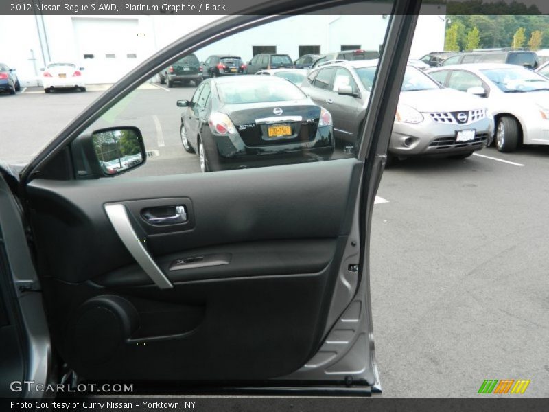 Platinum Graphite / Black 2012 Nissan Rogue S AWD