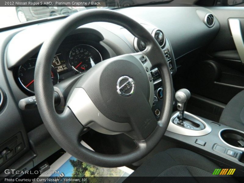 Platinum Graphite / Black 2012 Nissan Rogue S AWD