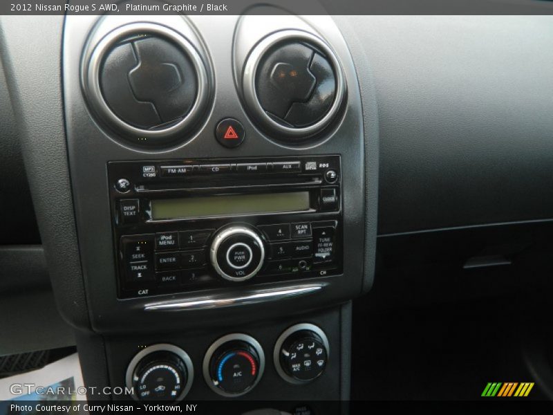 Platinum Graphite / Black 2012 Nissan Rogue S AWD