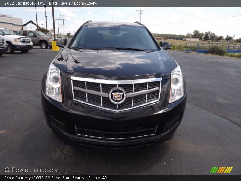 Black Raven / Ebony/Ebony 2012 Cadillac SRX FWD