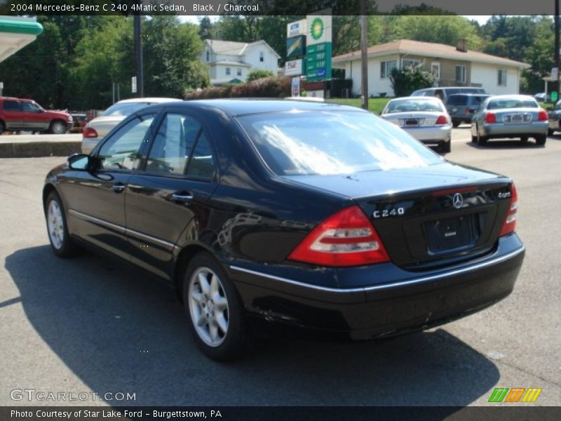 Black / Charcoal 2004 Mercedes-Benz C 240 4Matic Sedan