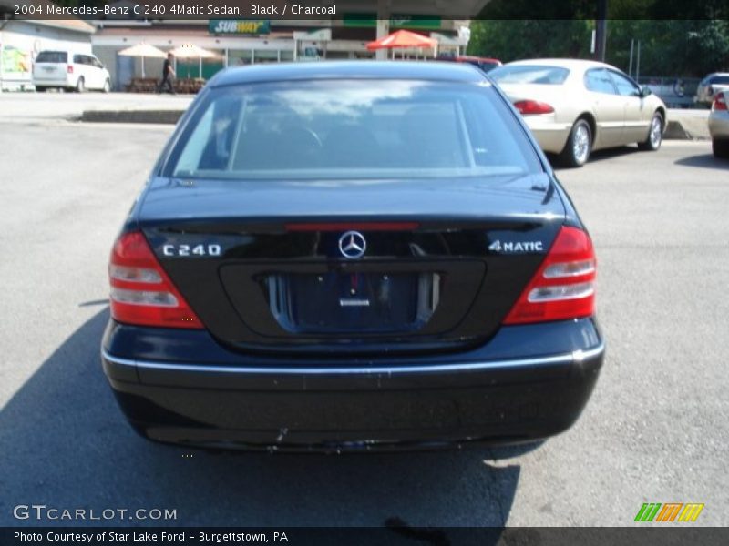 Black / Charcoal 2004 Mercedes-Benz C 240 4Matic Sedan