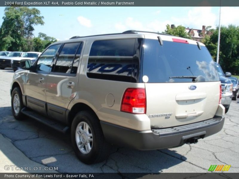 Pueblo Gold Metallic / Medium Parchment 2004 Ford Expedition XLT 4x4