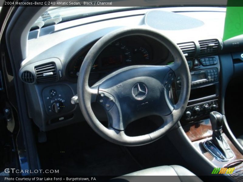 Black / Charcoal 2004 Mercedes-Benz C 240 4Matic Sedan
